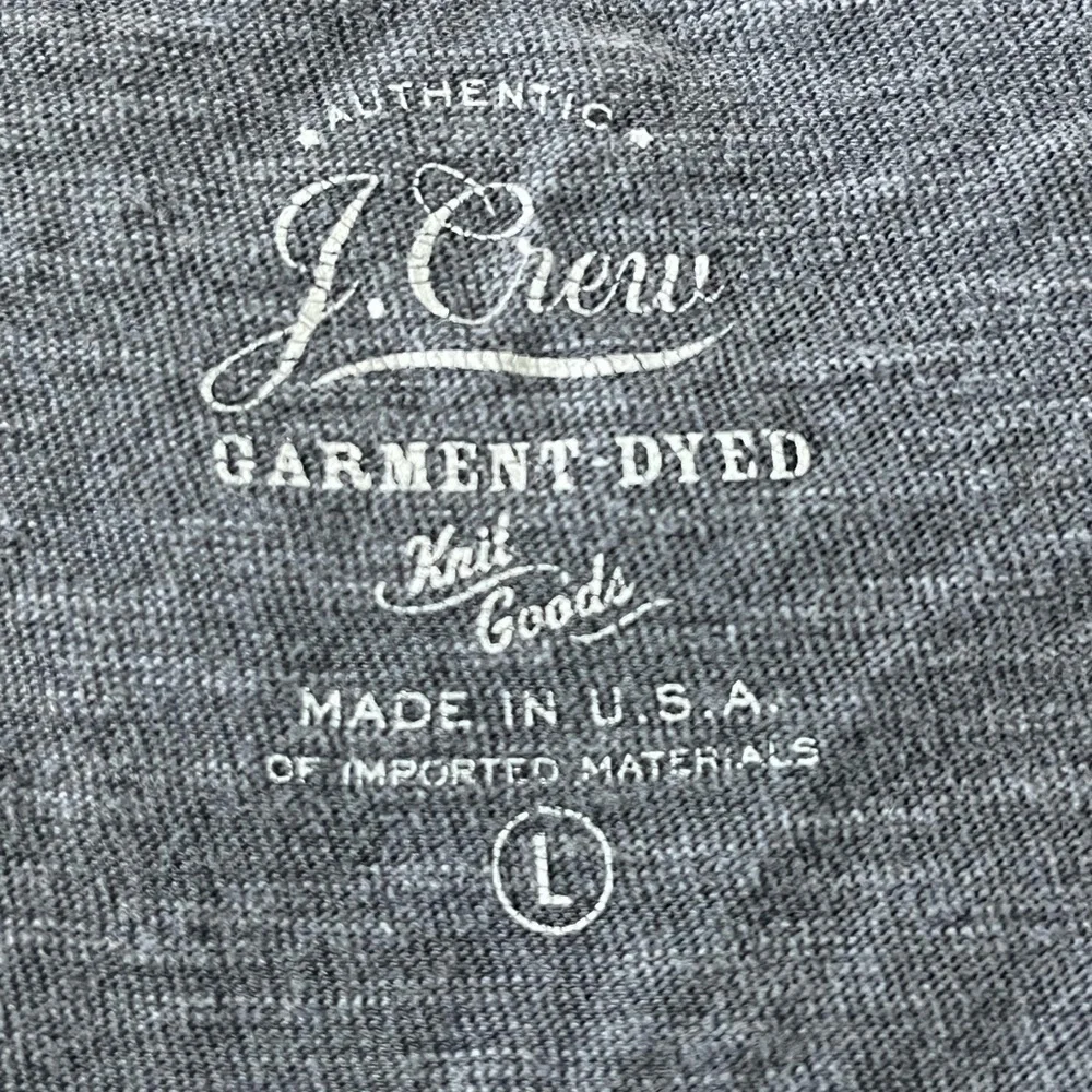 J crew long sleeve shirt size L